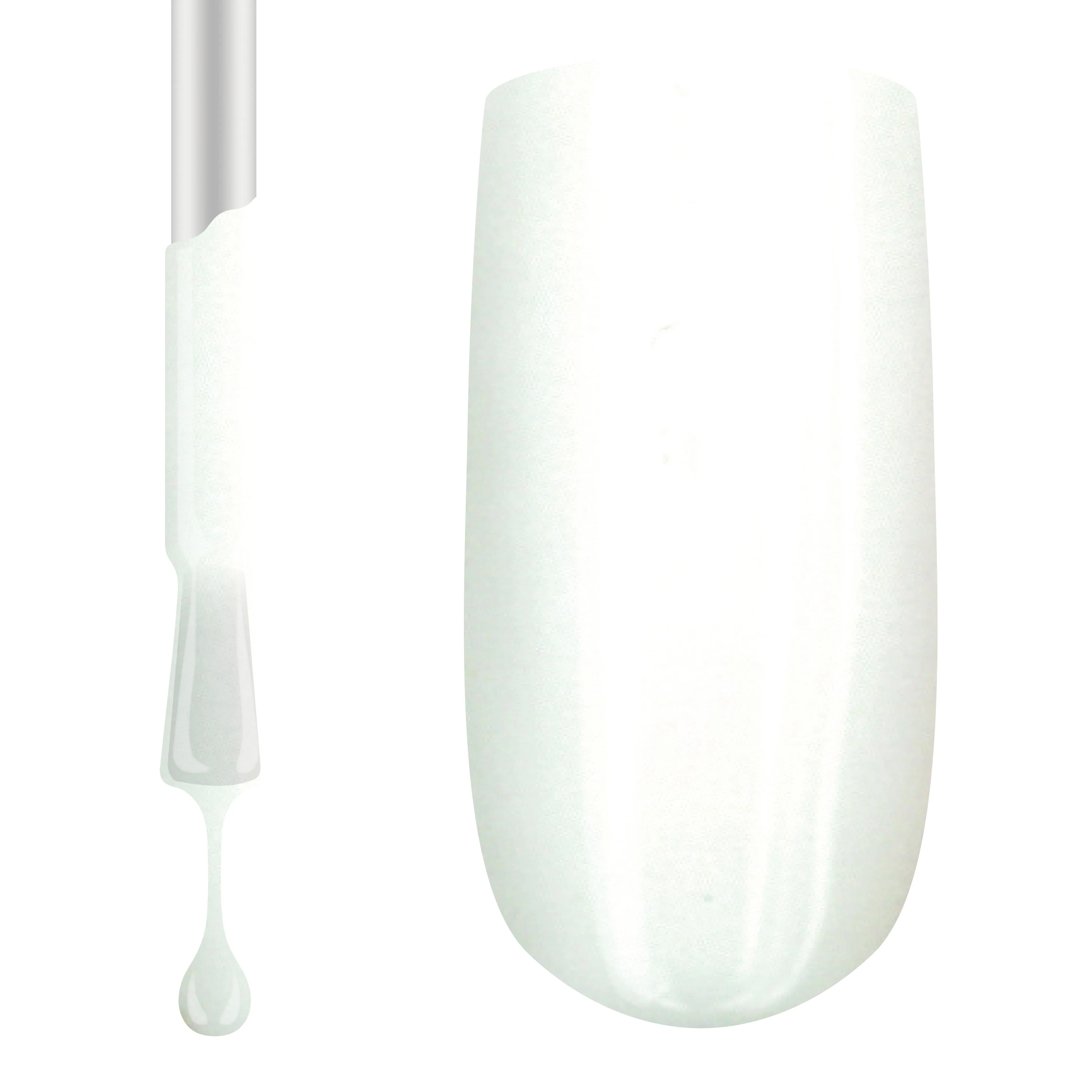 #002 ALL WHITE - GEL POLISH BY CLAW CULTURE
