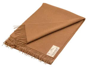 100% Alpaca Wool Lightweight Scarf (Tan)