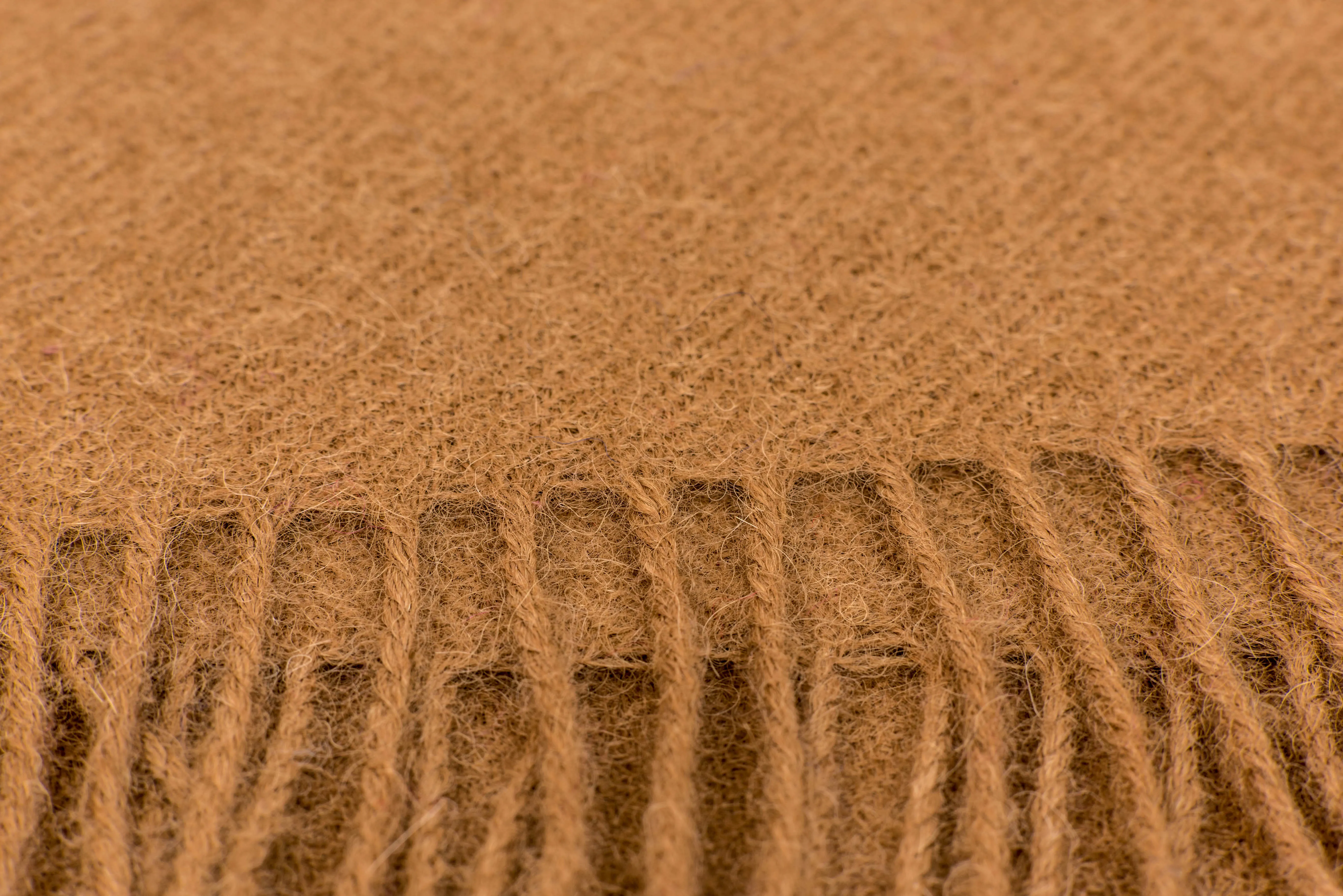 100% Alpaca Wool Lightweight Scarf (Tan)