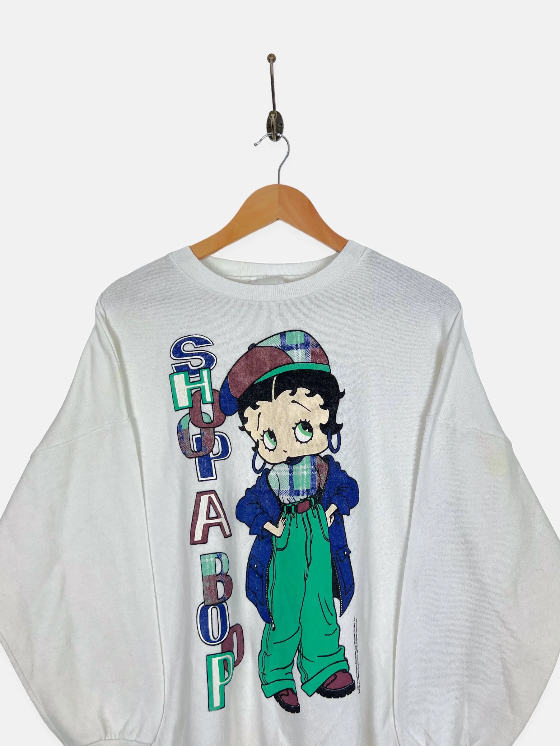 1994 Betty Boop USA Made Vintage Lightweight Sweatshirt Size 16-18