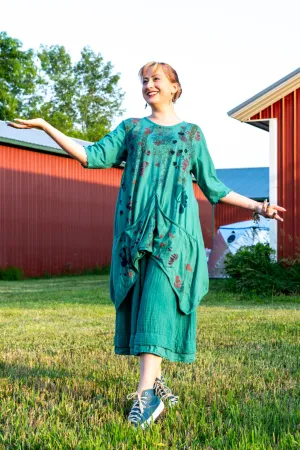 2370 Four Pocket Tunic Jade-P