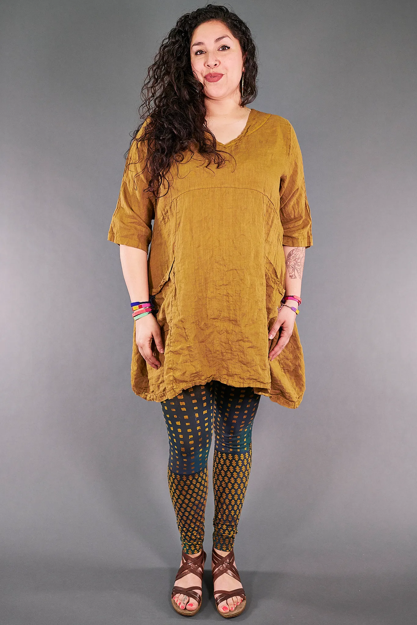 3136 Lightweight Legging Vintage Brass-P