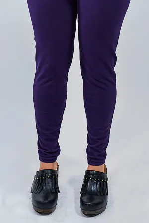 3136 Lightweight Leggings-Mystic Purple-Unprinted