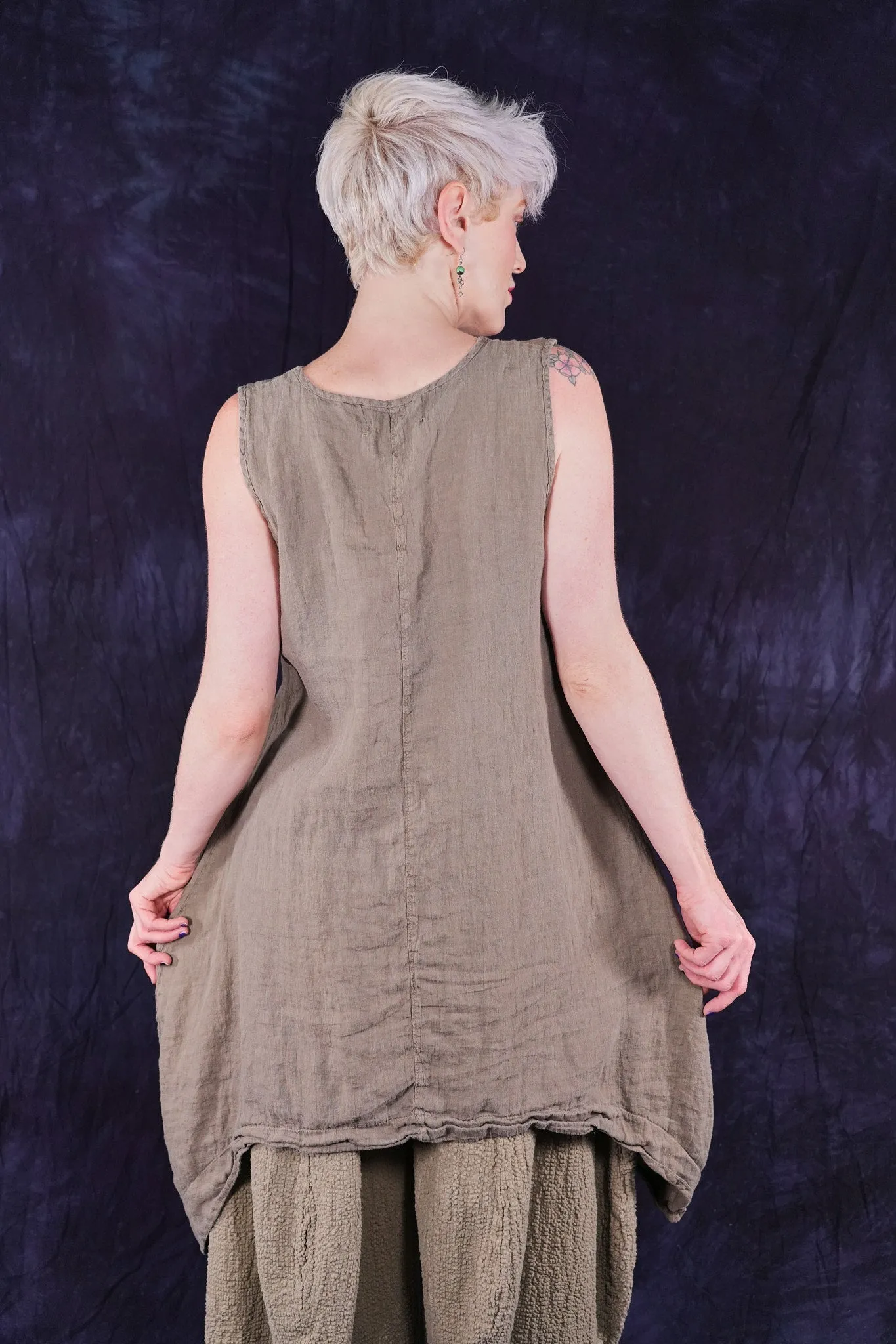 6182 Linen Pinafore Dovetail-P