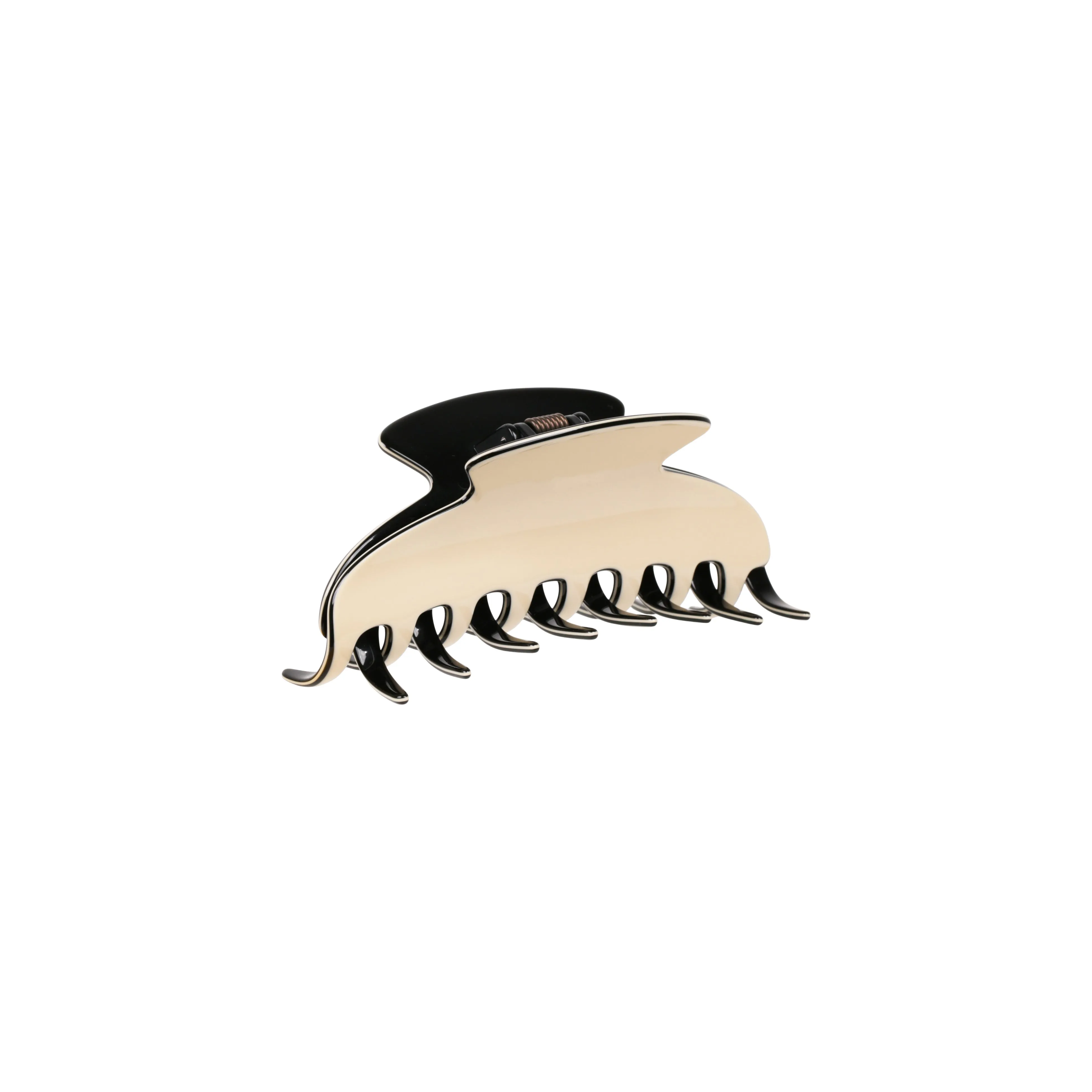 Abrielle Small Ivory Claw Clip