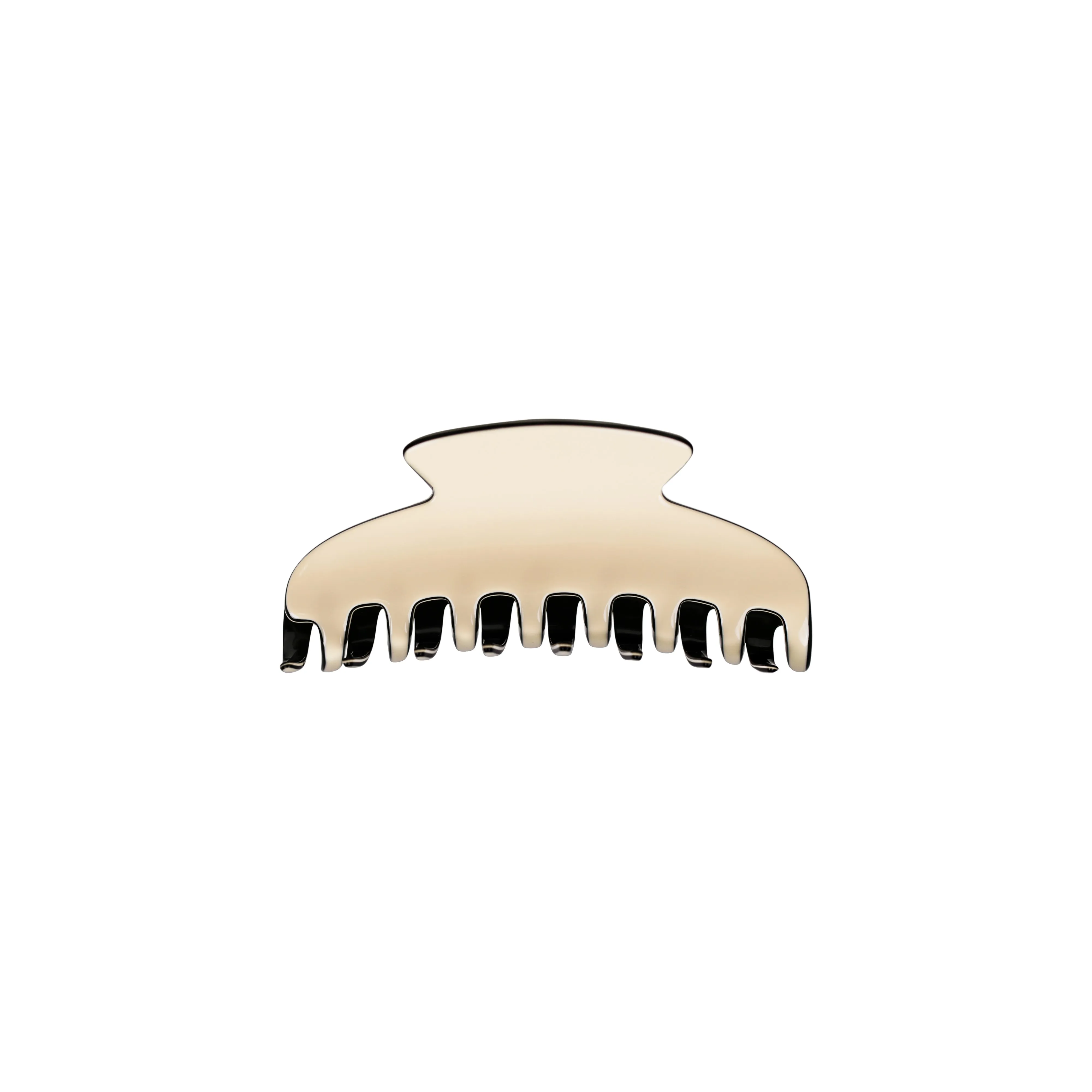 Abrielle Small Ivory Claw Clip