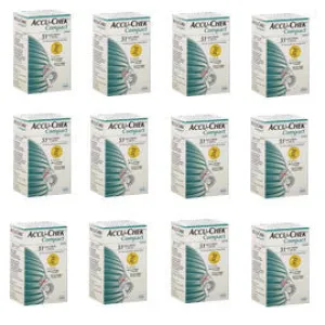 Accu-Chek Compact Plus Test Strips 51/bx - Case of 12