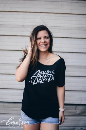 ADPi Black PR Tee