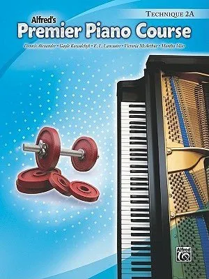 Alfred's Premier Piano Course, Technique 2A