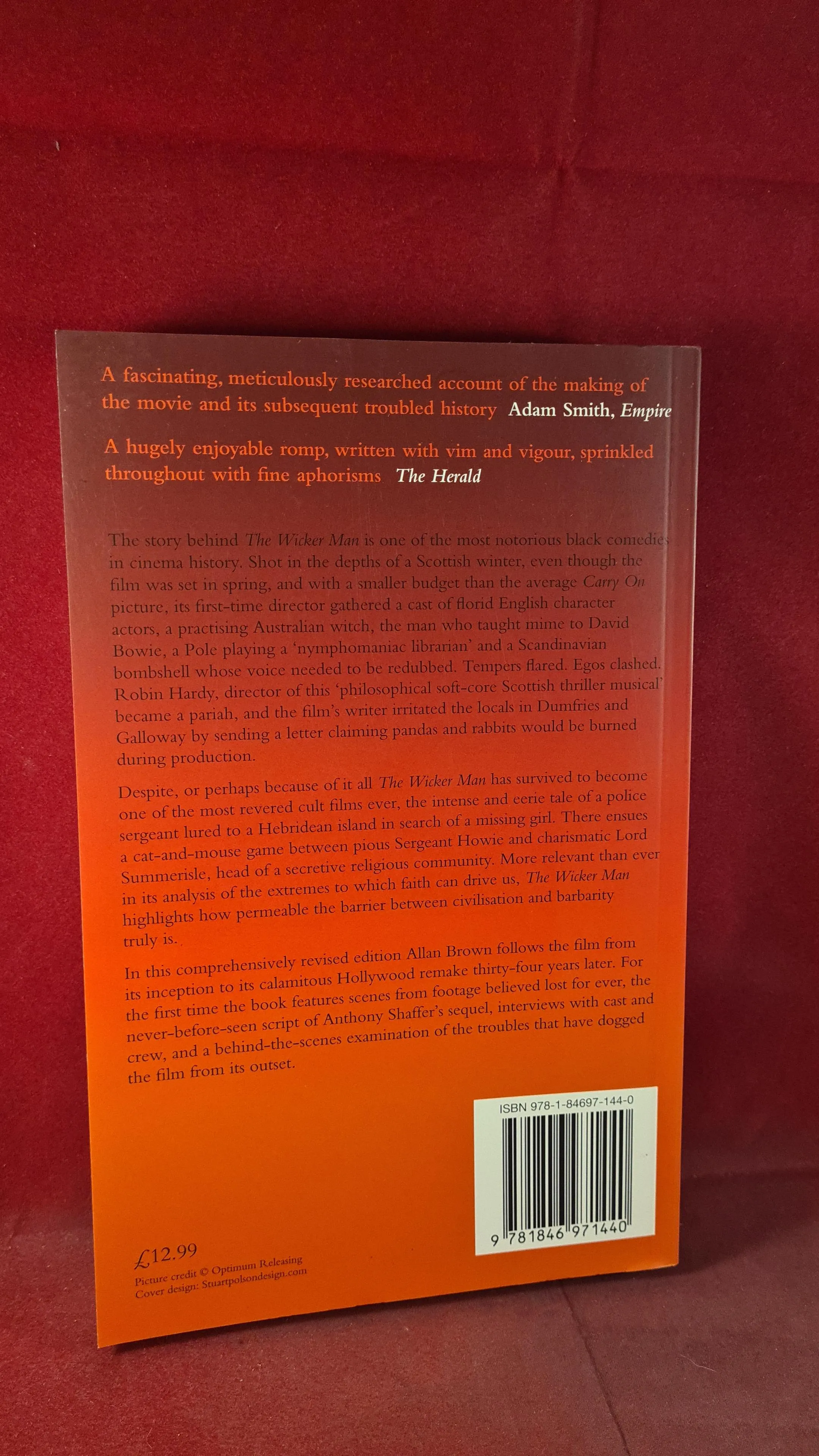 Allan Brown - Inside The Wicker Man, Polygon, 2010, Paperbacks