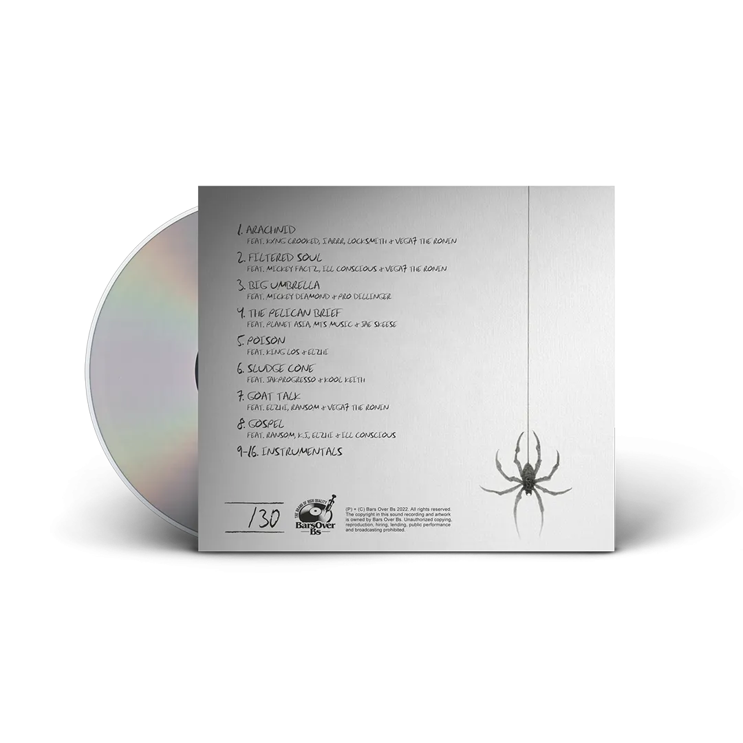 Aloeight - Arachnid (Digipak CD) (Comes With Instrumentals!)