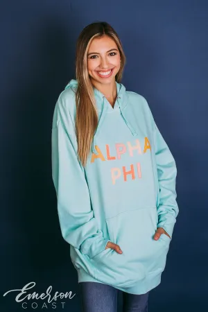 Alpha Phi Multicolor PR Hoodie