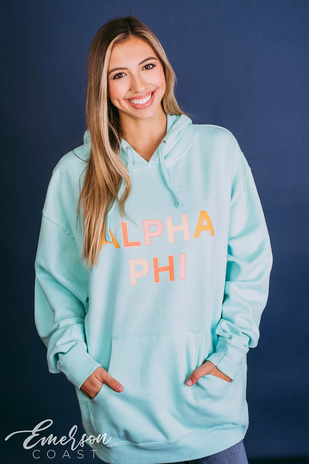 Alpha Phi Multicolor PR Hoodie
