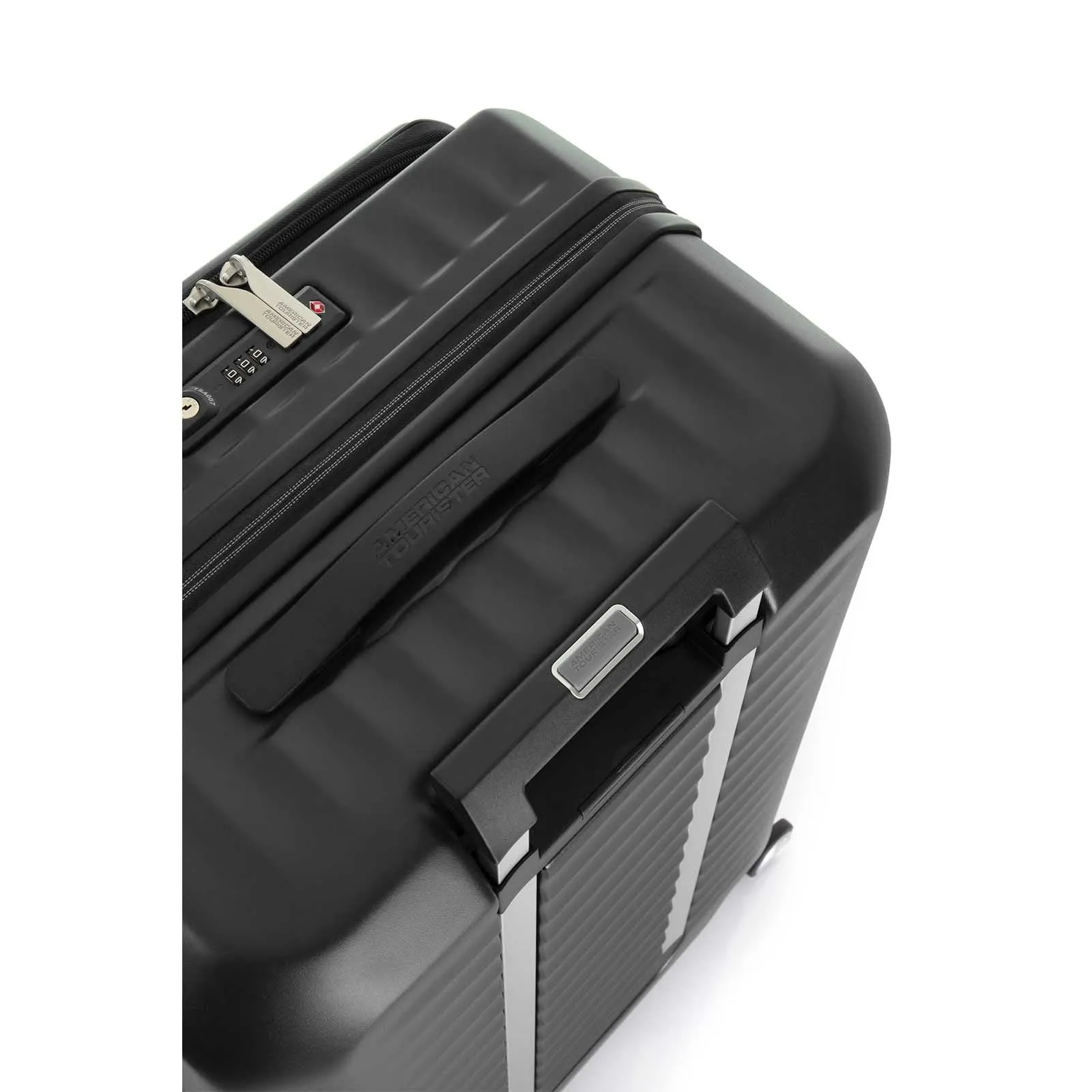 American Tourister Frontec 54cm Suitcase Jet Black