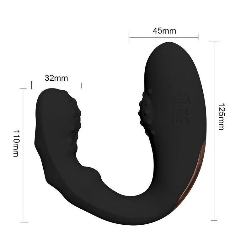 Anal Adventures Platinum - Plug vibrant Saddle