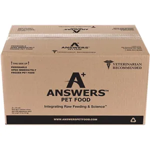 Answers Detailed Pork Bulk 20 LB Raw Dog Food