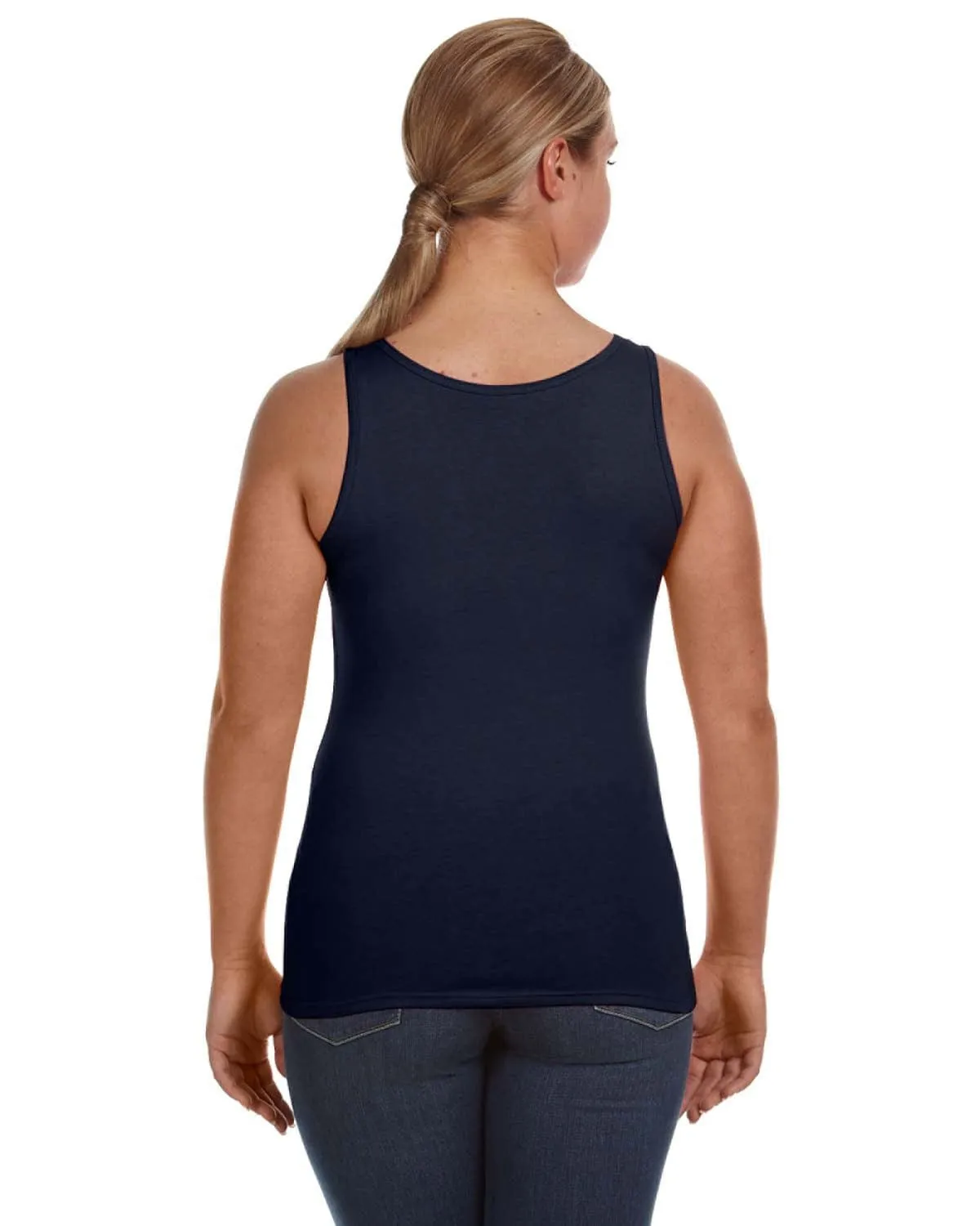 Anvil Ladies Lightweight Tank | Navy