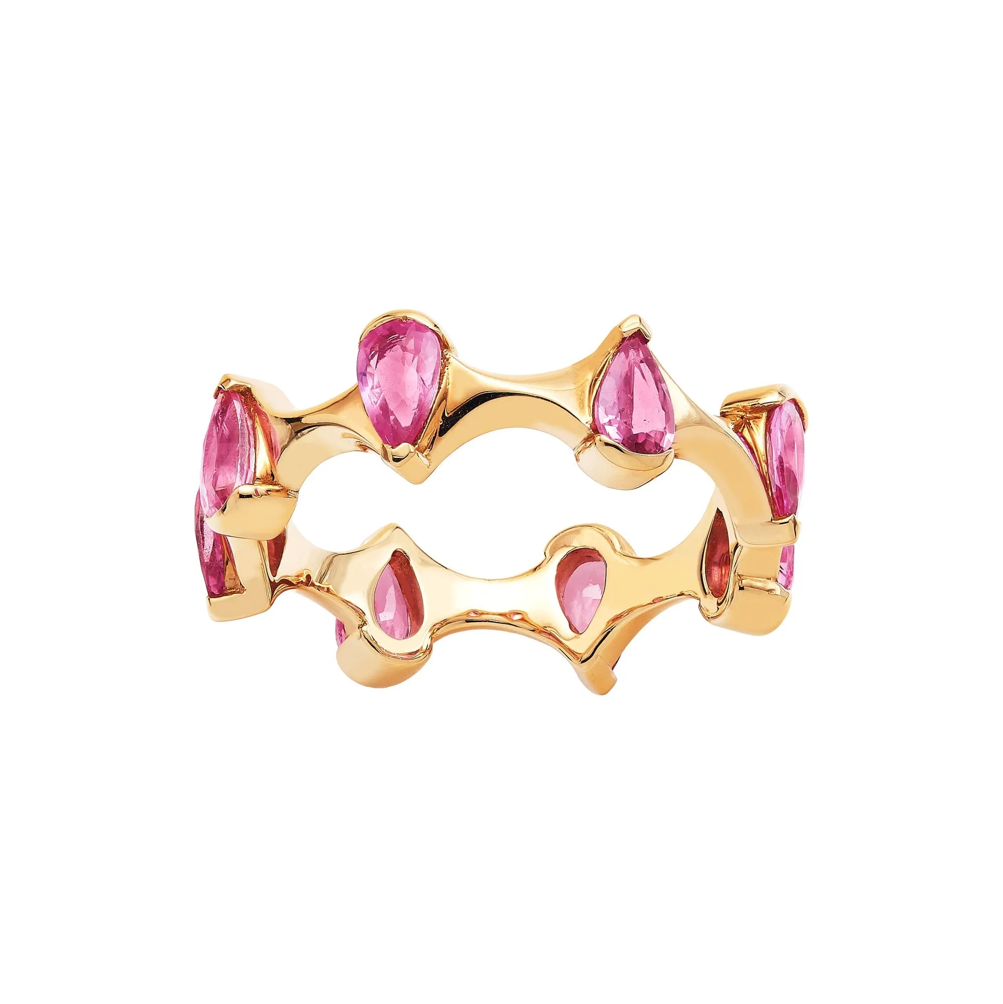 Arles Band in Pink Sapphire