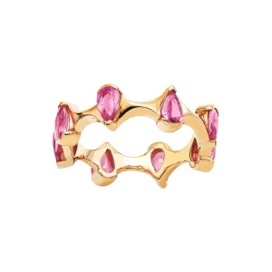Arles Band in Pink Sapphire