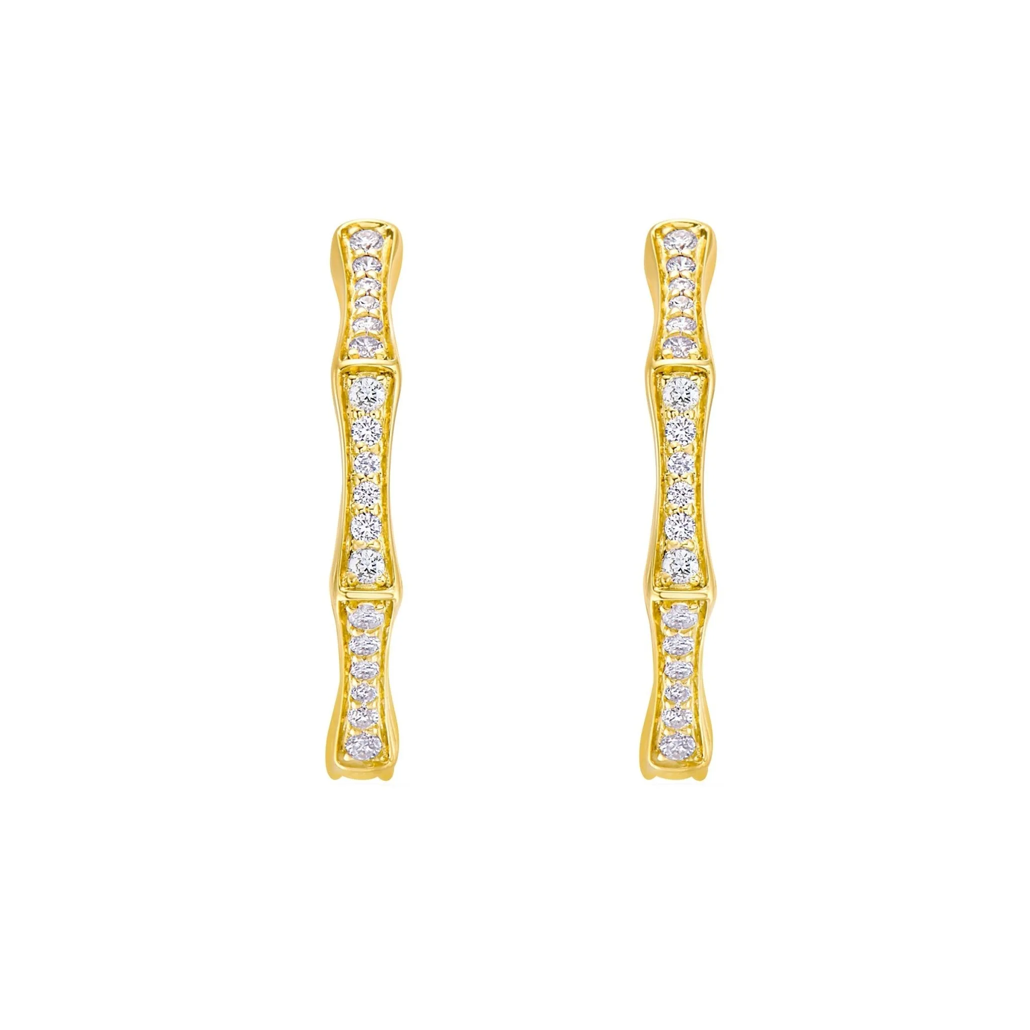 Arles Diamond Hoop Earrings