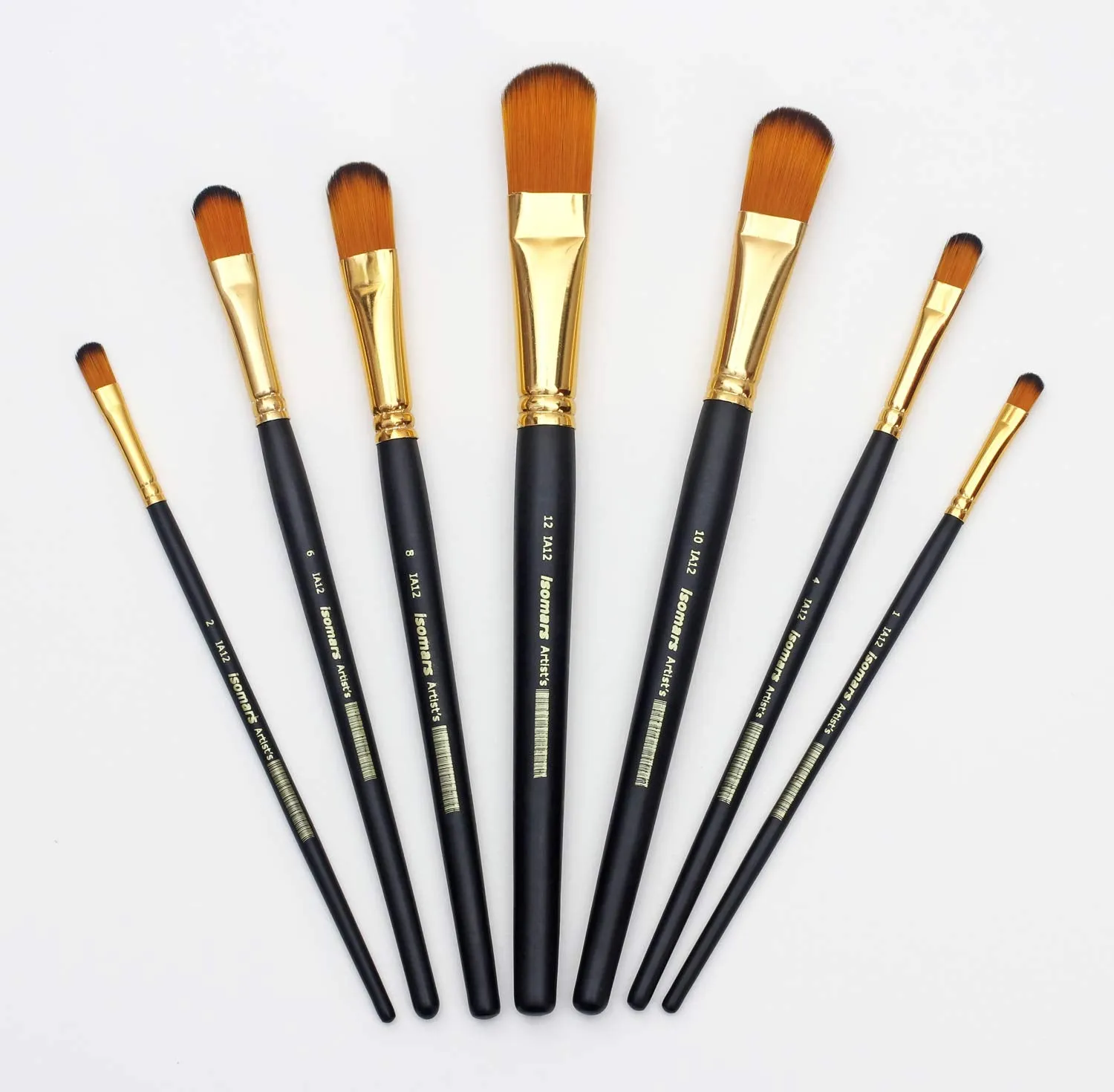 Artist Brush Filbert (Set of 7)
