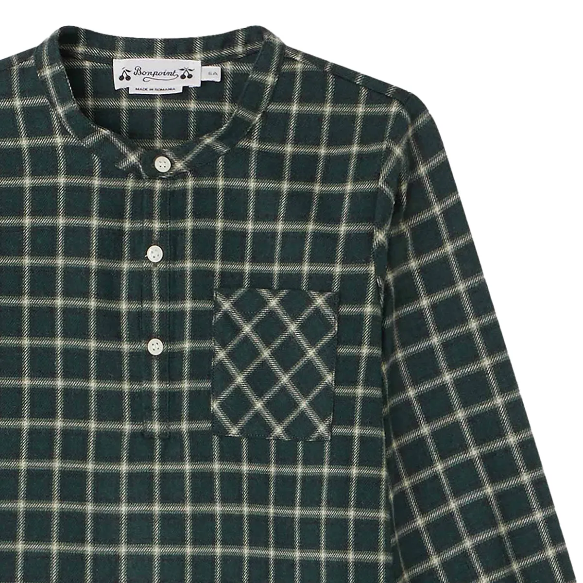 Artiste Green Check Shirt