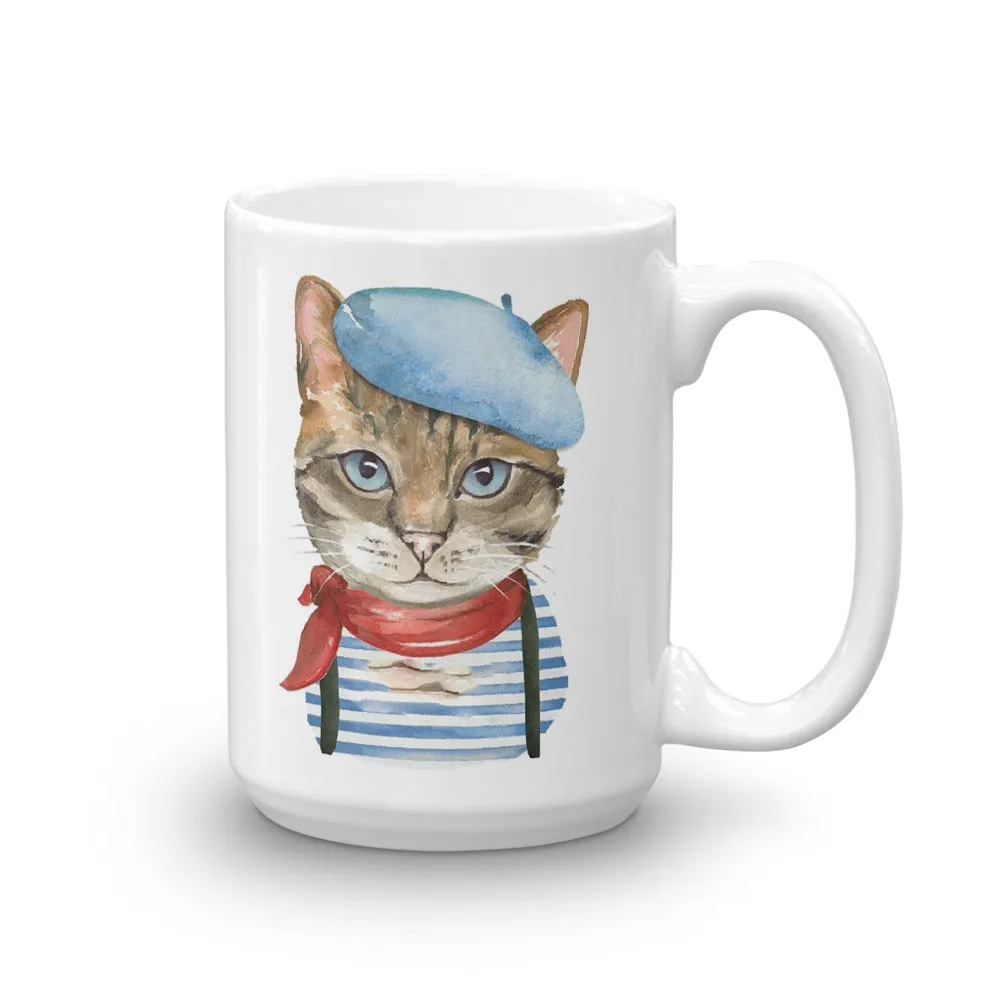 Artistic Cat Mug