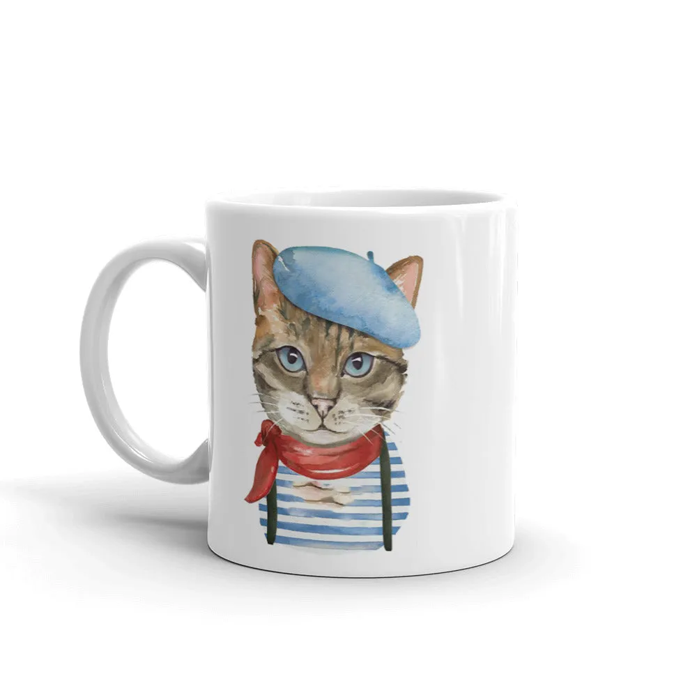 Artistic Cat Mug