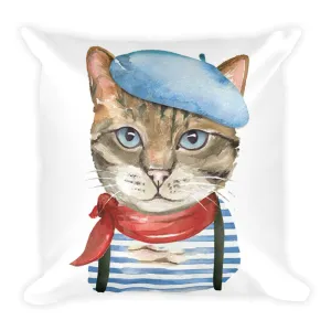 Artistic Cat Pillow
