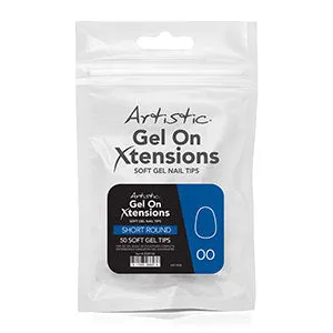 Artistic Gel On Xtensions Short Round Refill #00 50pk