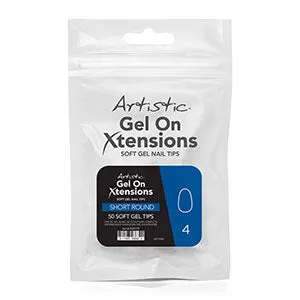 Artistic Gel On Xtensions Short Round Refill #4 50pk