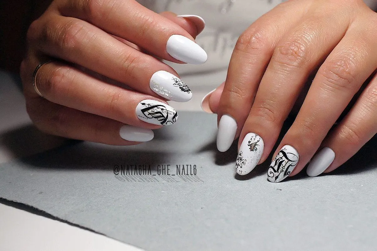 Artistic Nail Calligraphy