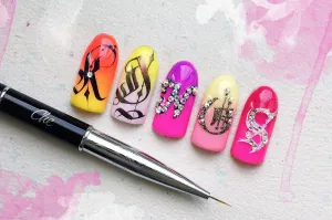 Artistic Nail Calligraphy