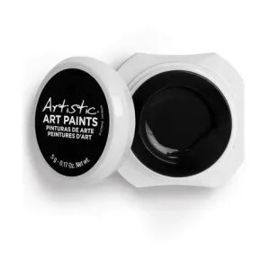 Artistic nail design nail art paints - black crème