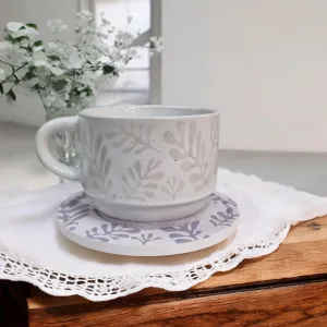 Artistic Patterns - Ceramic Mugs with Coasters