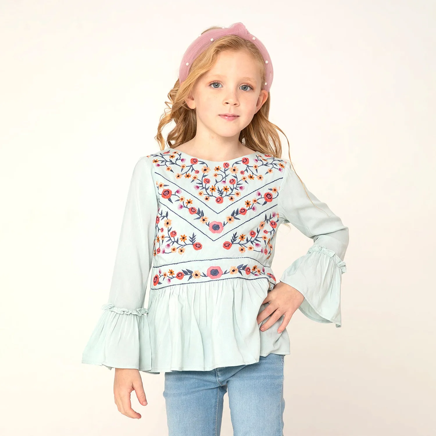 Asian Detailed Top