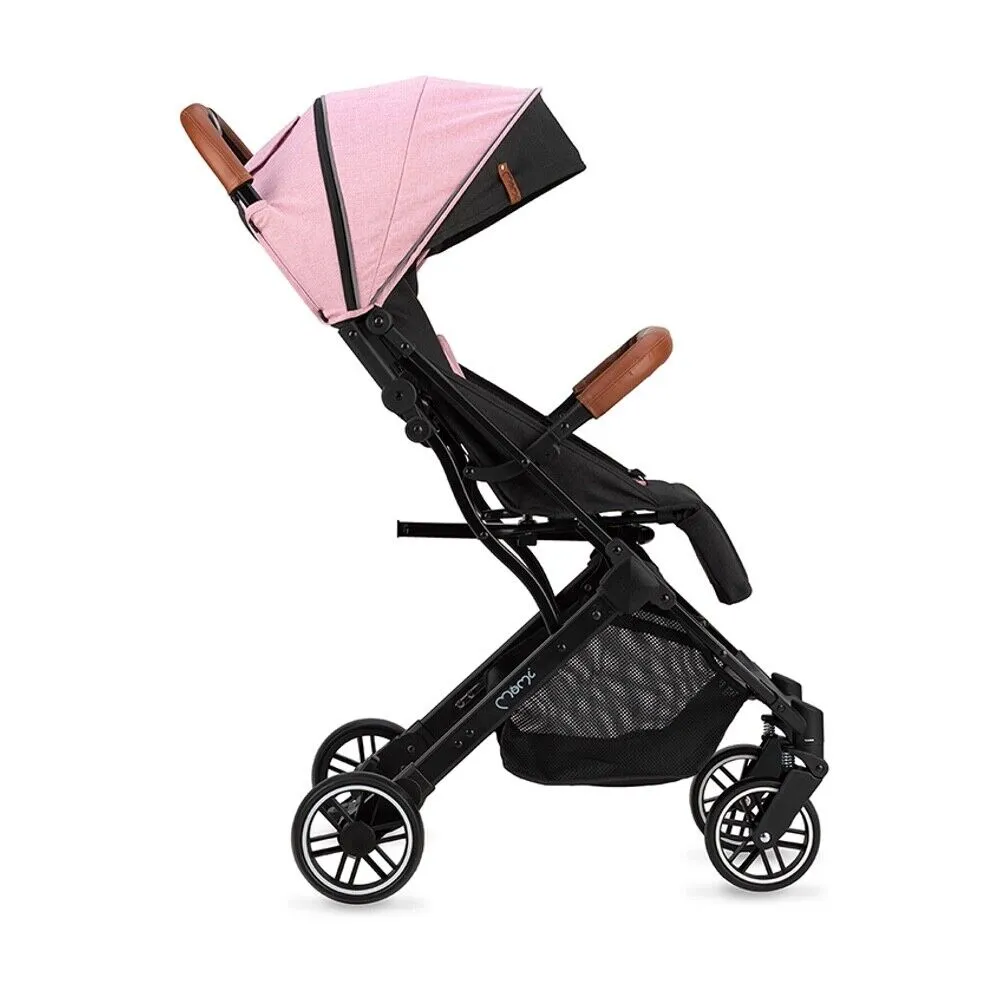 Baby Stroller MOMI ESTELLE Pink Lightweight Maneuverable Folded Pushchair