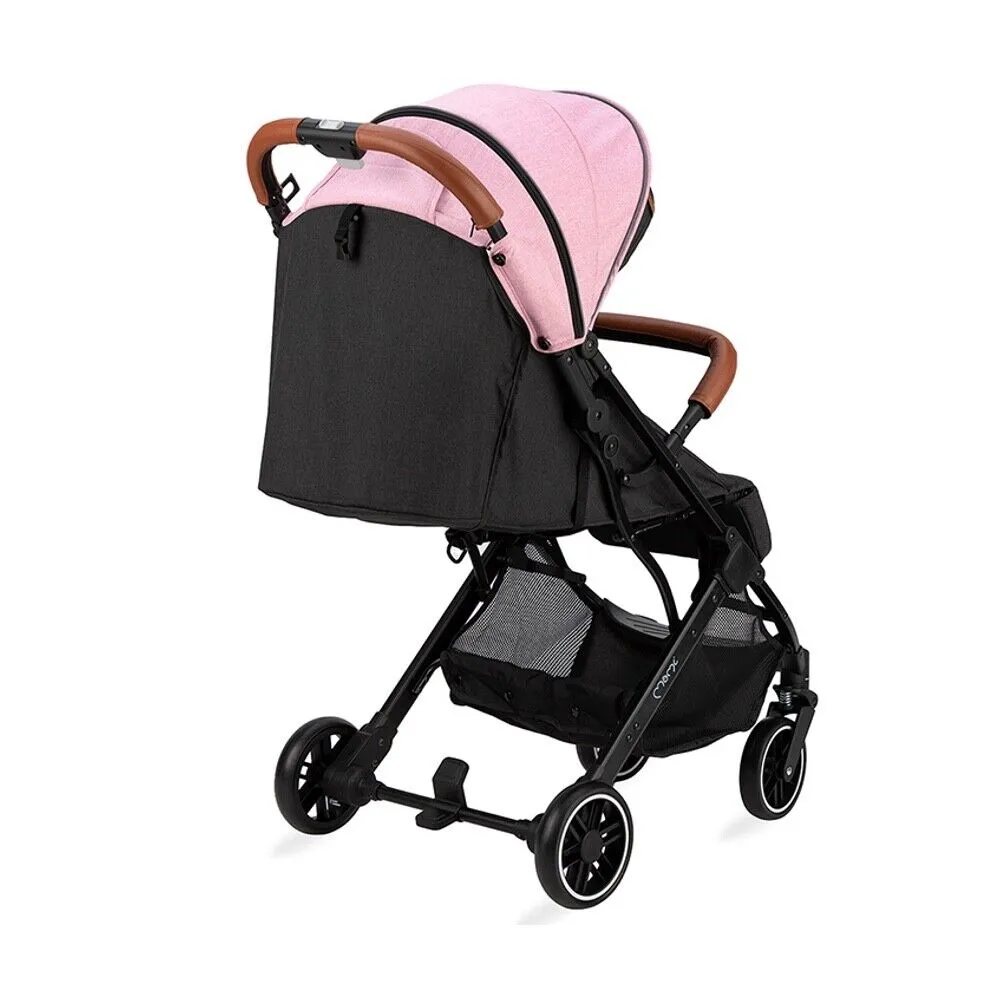 Baby Stroller MOMI ESTELLE Pink Lightweight Maneuverable Folded Pushchair