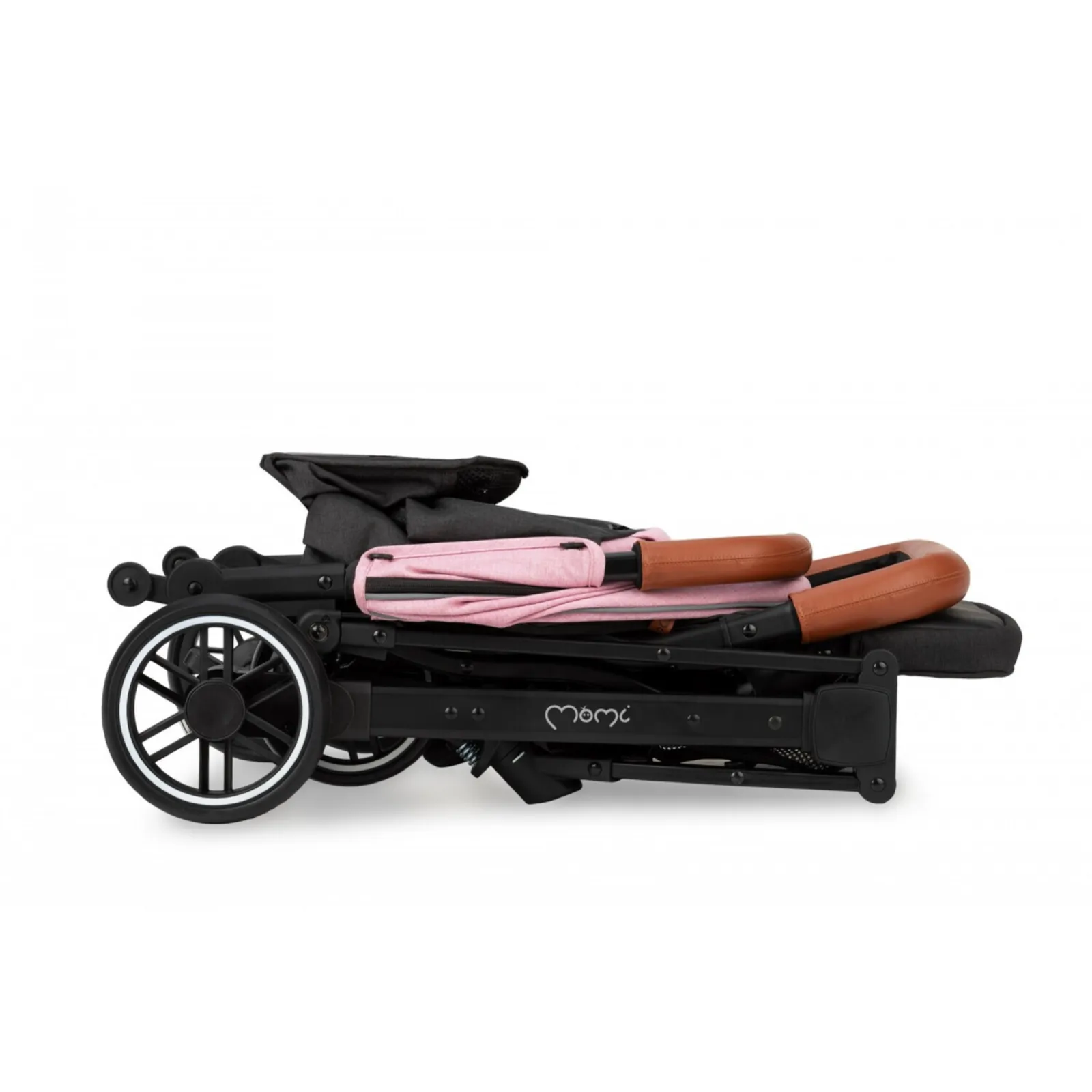 Baby Stroller MOMI ESTELLE Pink Lightweight Maneuverable Folded Pushchair