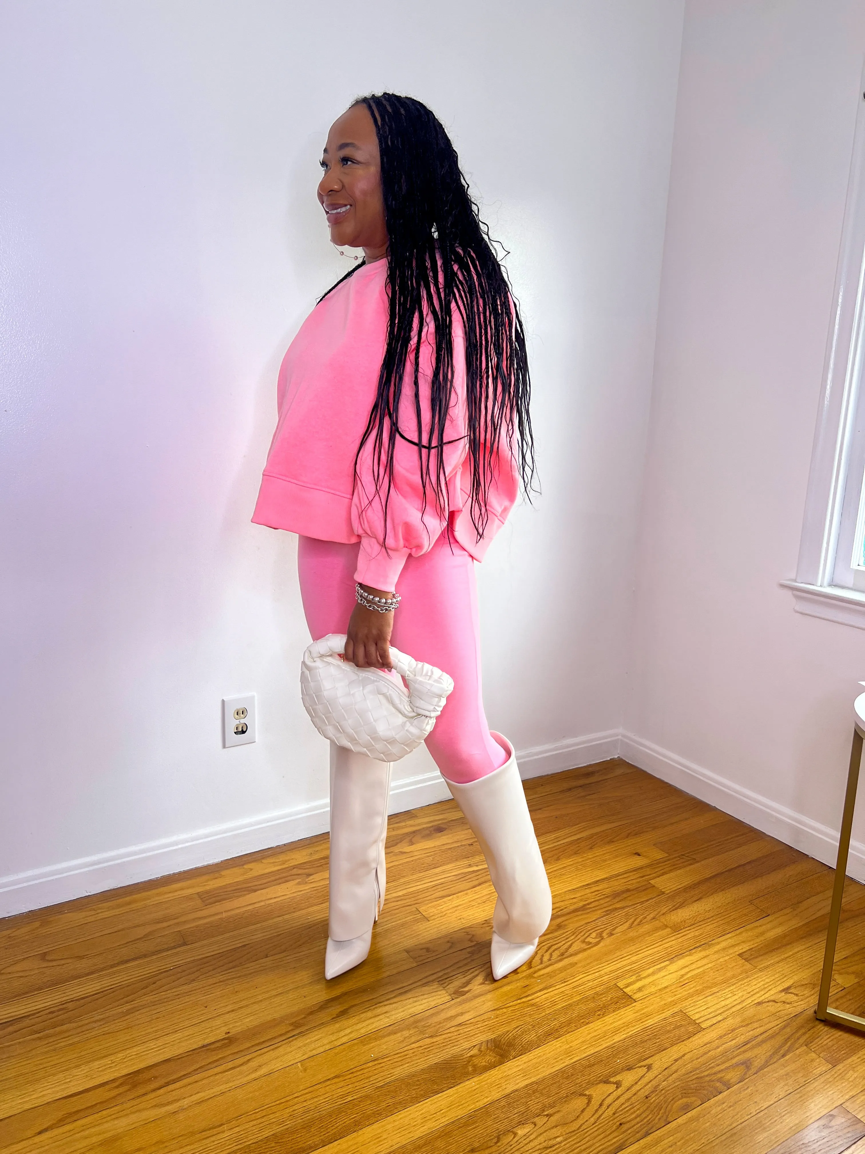 Balloon Sleeve Sweatshirt