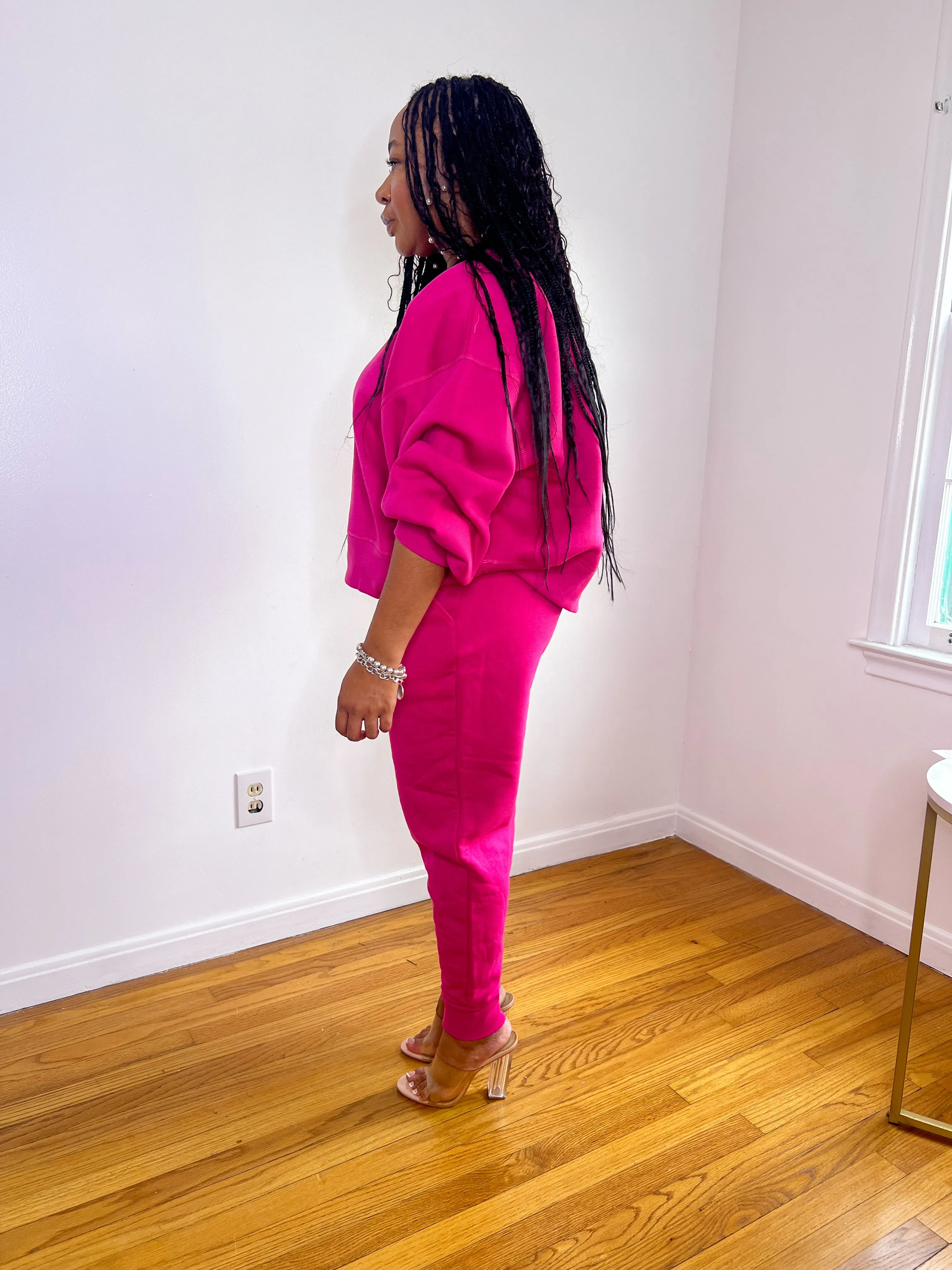Balloon Sleeve Sweatshirt