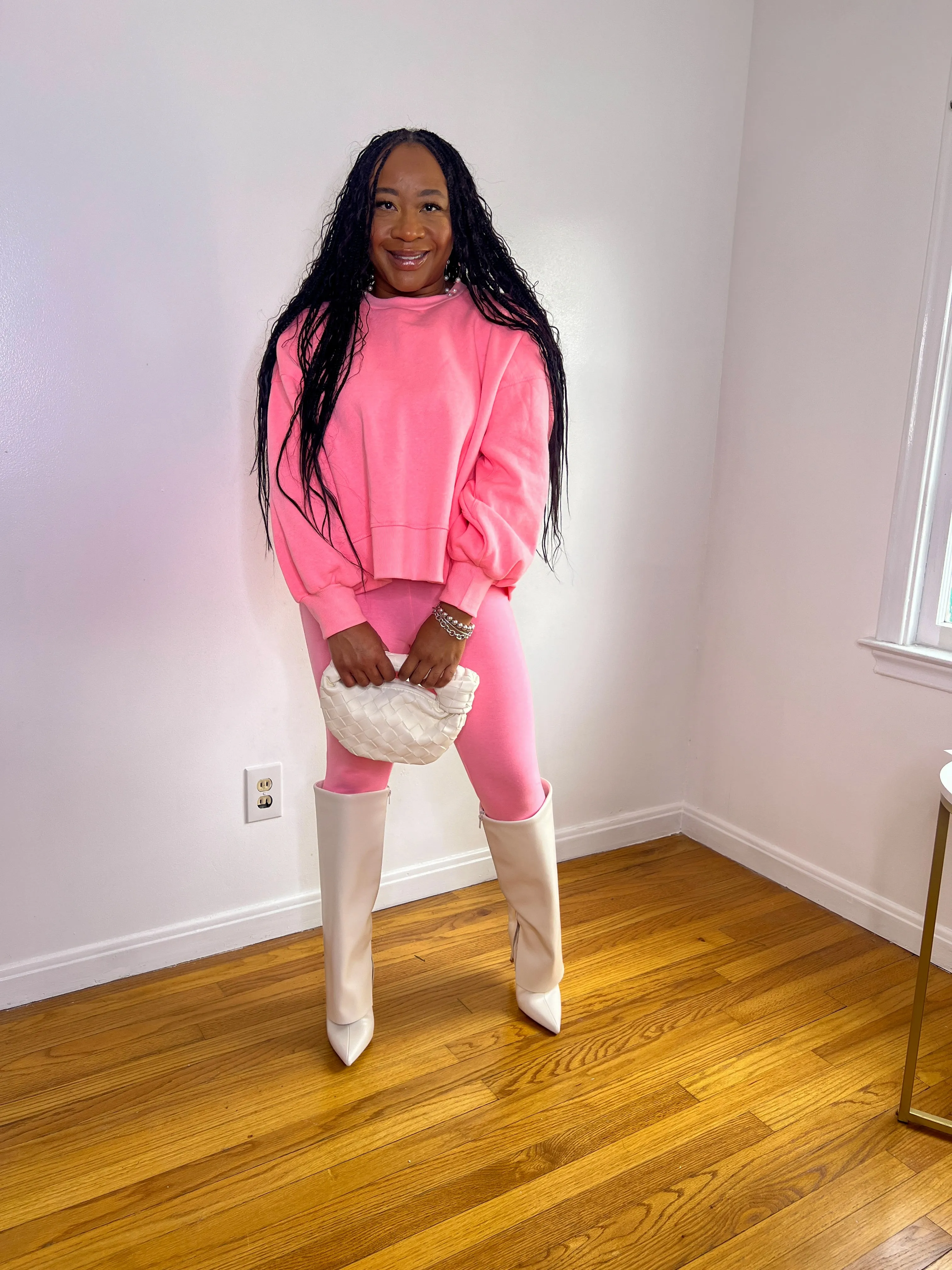Balloon Sleeve Sweatshirt
