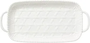 BANDEJA CON ASAS WICKER CREEK-BLANCO