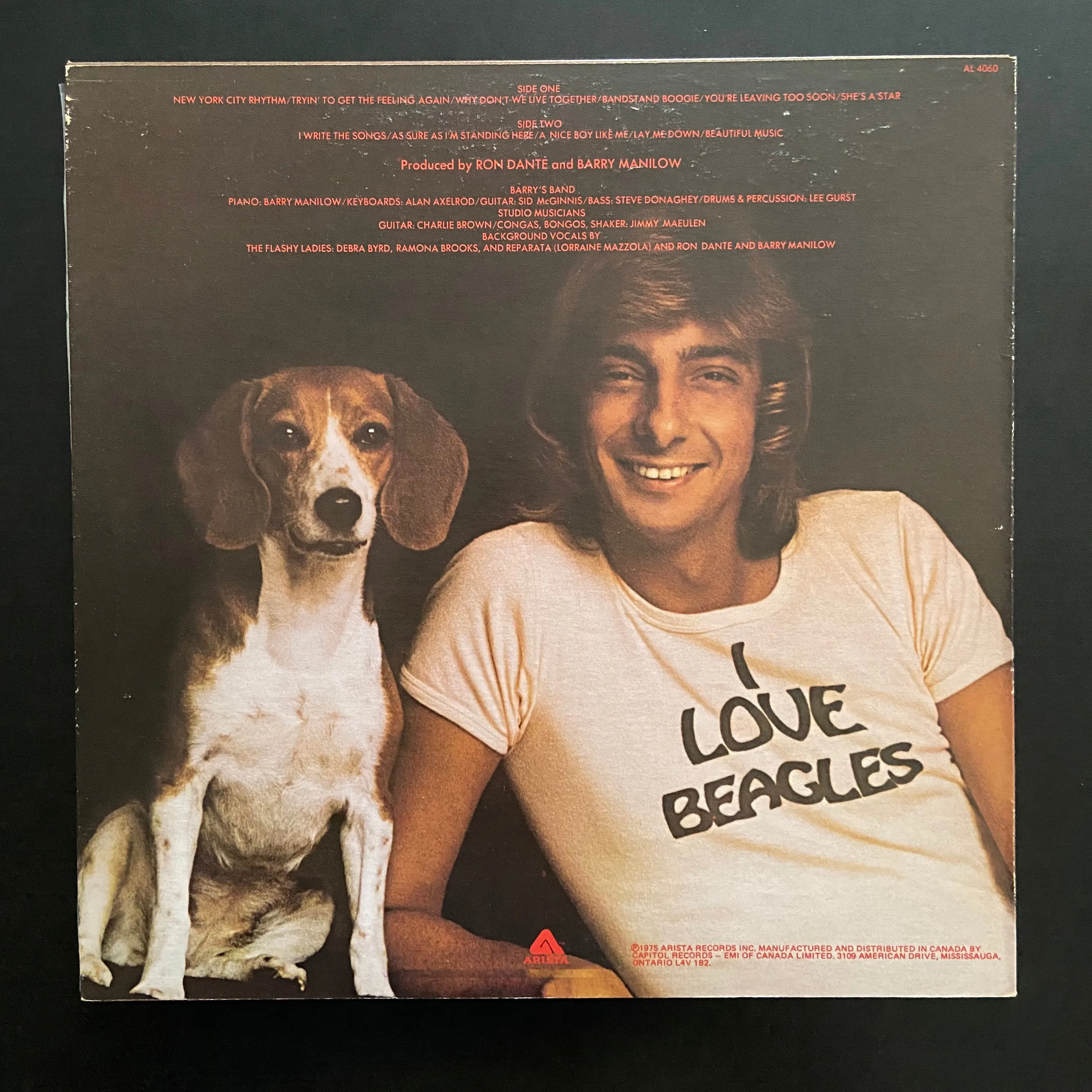 Barry Manilow: Tryin' To Get The Feeling (LP)