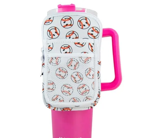 Baseball bags Smiley happy face baseball sling belt bags 2 styles Sports mom mama Purses handbags unisex womens girls mens Fanny pack
