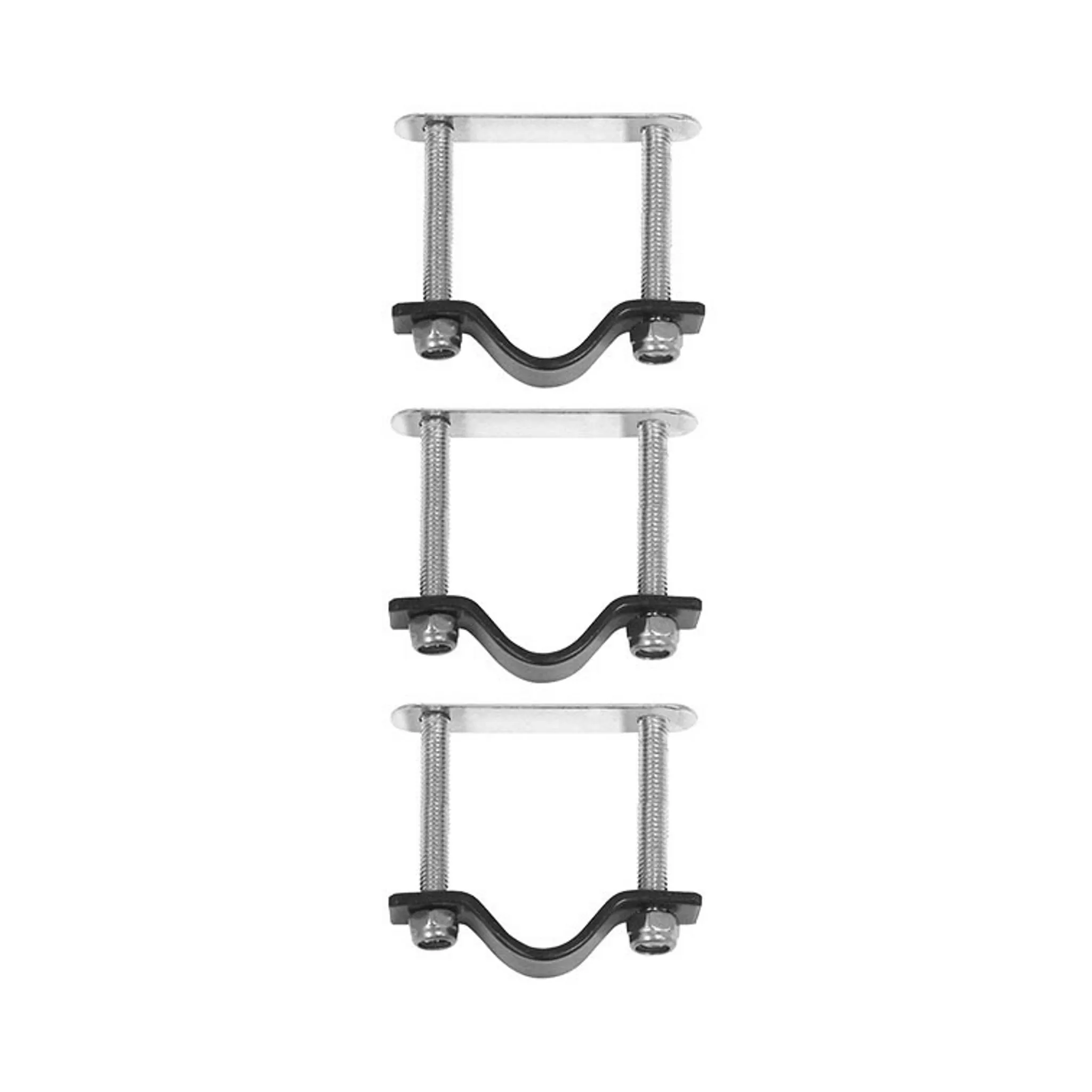 Basil Crate Mounting Kit (Bolts Brackets For Fixed Mounting To Carrier)