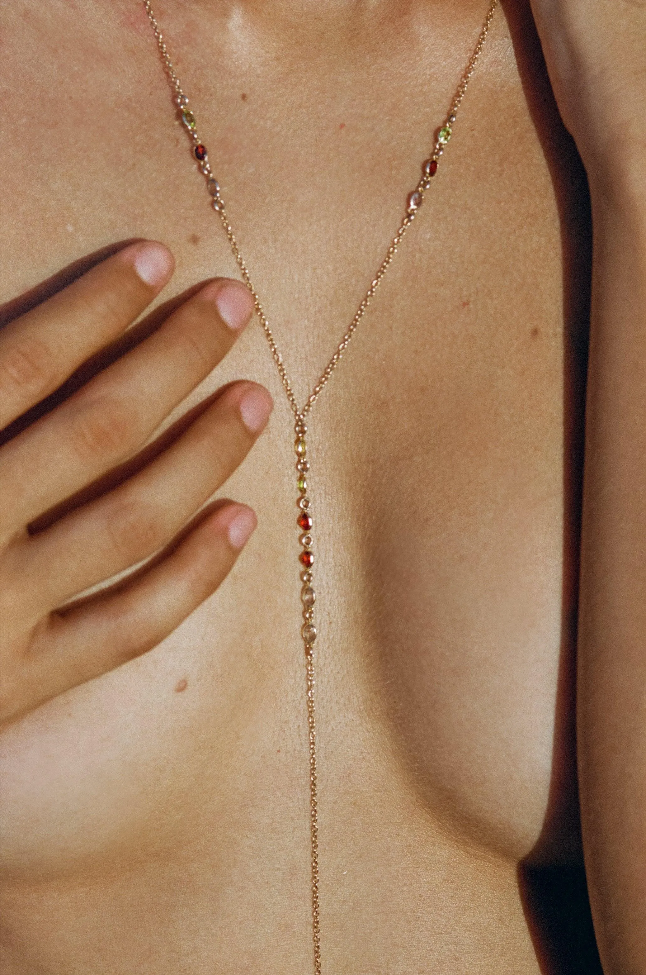 Bayley Rainbow Body Chain
