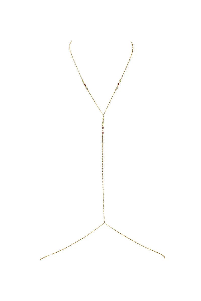 Bayley Rainbow Body Chain