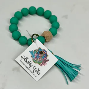 Beaded Stretch Keyrings