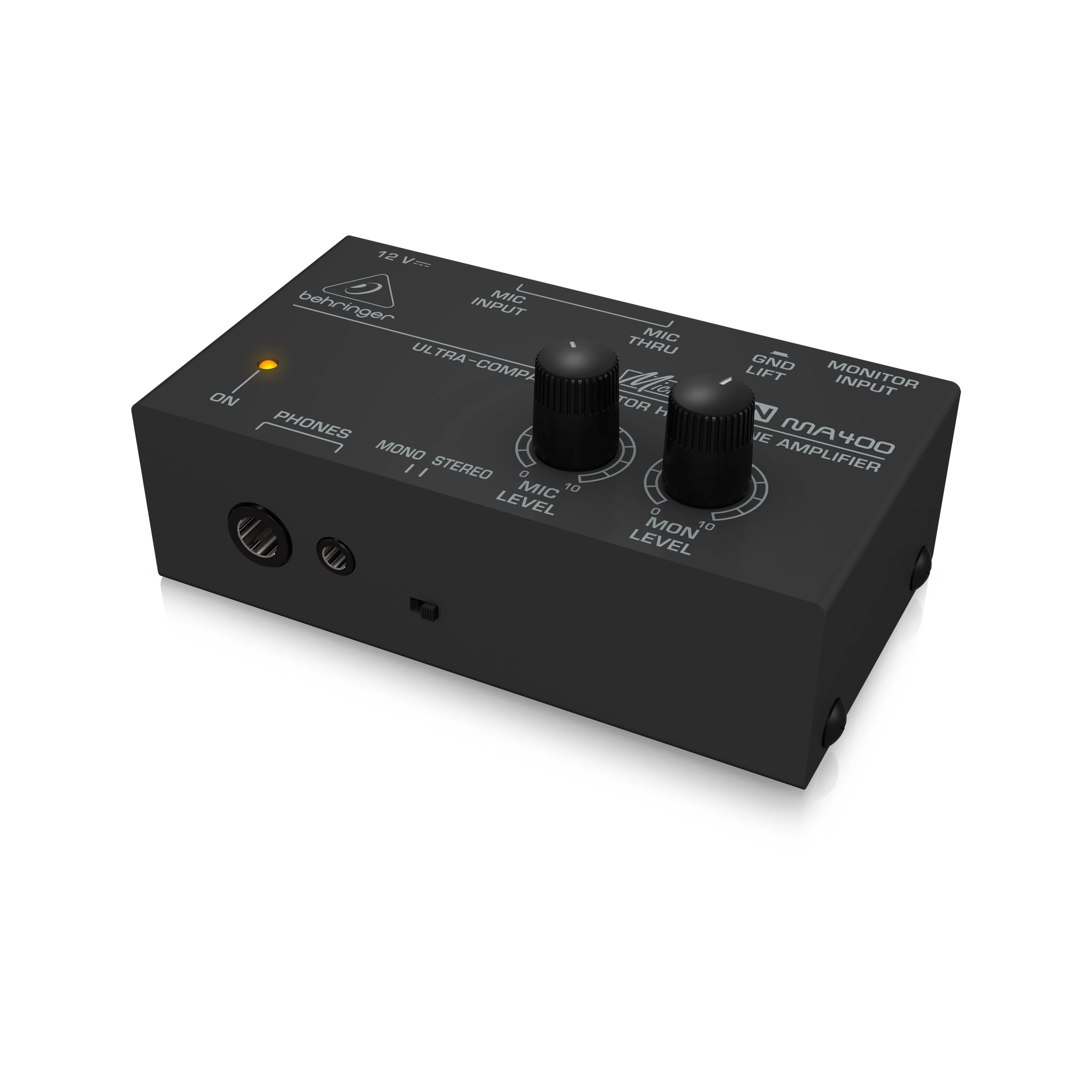 Behringer MA400 Micromon Ultra-Compact Monitor Headphones Amplifier